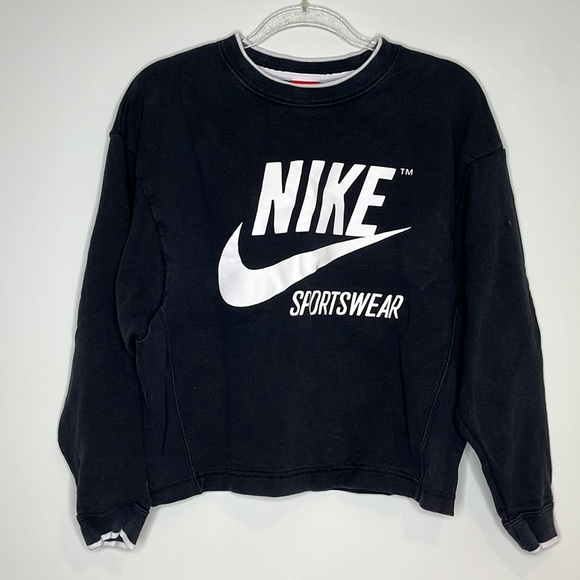 Nike Sportswear French Terry crop Crewneck sweatshirt - Picture 4 of 9